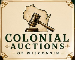 Colonial Auctions of Wisconsin logo